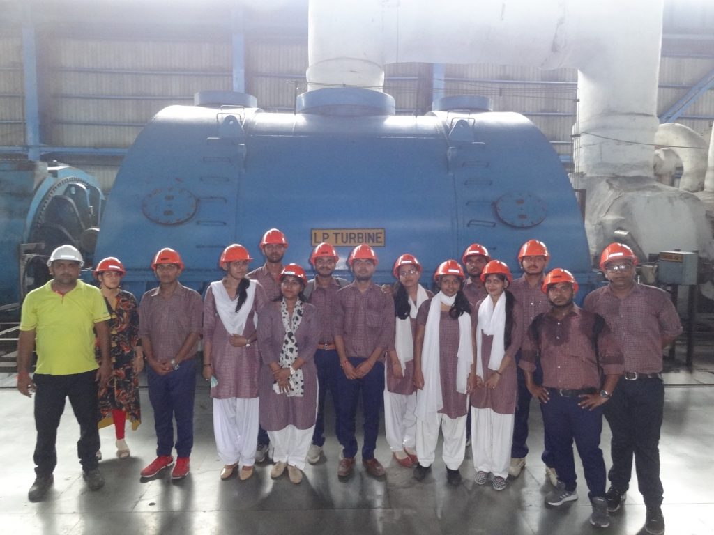 Btech EEEEEA one day industrial tour to Reliance Thermal Power Plant