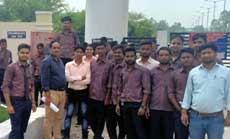 Industrial visit at Modern Coach Factory Raebareli on 03/08/2019 for Third year students.
