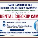 BBDNIIT SDG COMMITTEE – AAROHAN | DENTAL CHECKUP CAMP |  MAHAMANA SCHOOL LUCKNOW